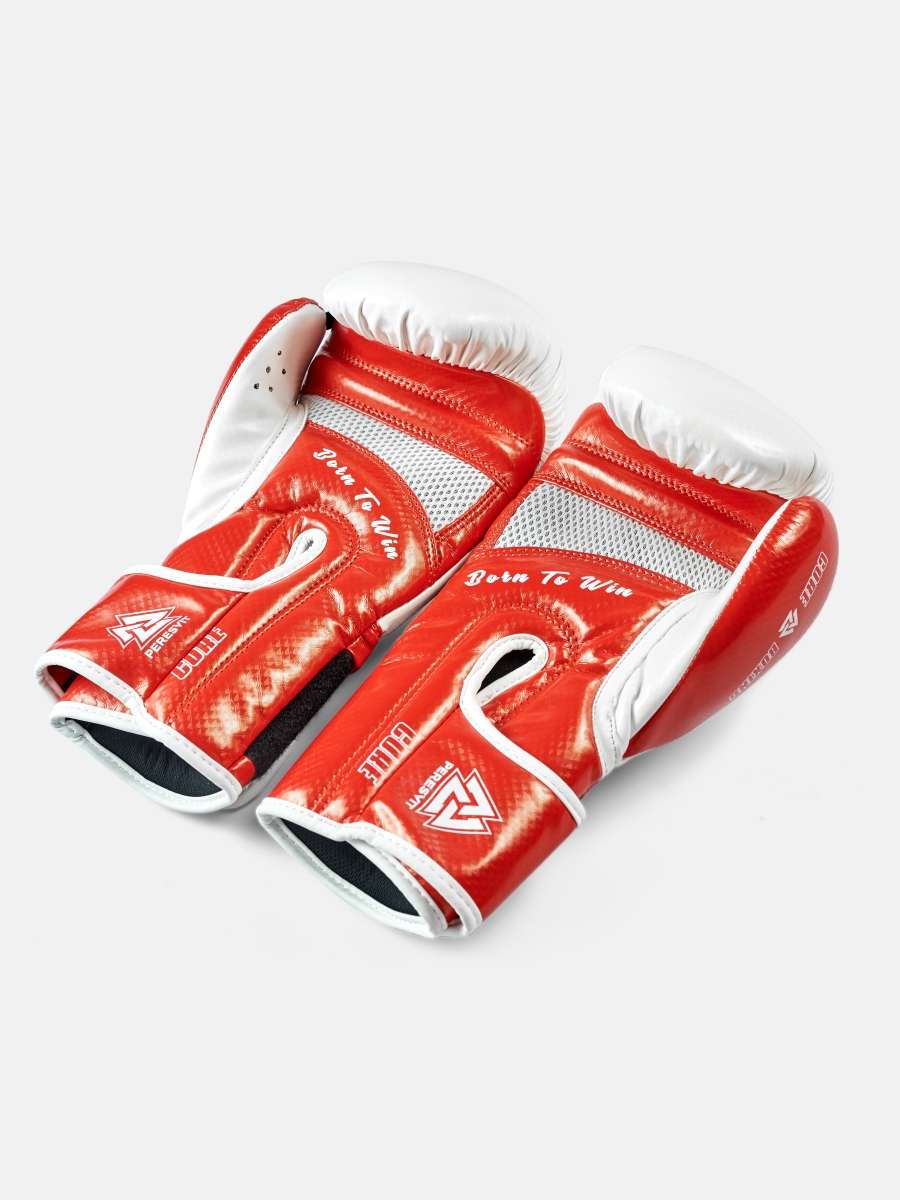 Peresvit Kids Boxing Gloves White Red, Фото № 4
